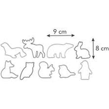 Load image into Gallery viewer, Tescoma Delicia Kids Animal Cookie Cutters - Set of 9 Cutters

