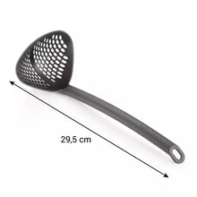 Load image into Gallery viewer, Tescoma Space Line Straining Ladle - Black
