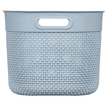 Load image into Gallery viewer, Curver Filo Basket, Medium - 12 Liters, 15 x 38 x 29cm - Light Blue
