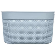 Load image into Gallery viewer, Curver Filo Basket, Medium - 12 Liters, 15 x 38 x 29cm - Light Blue
