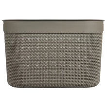 Load image into Gallery viewer, Curver Filo Basket, X-Large - 30 Liters, 27 x 44 x33cm - Cappuccino
