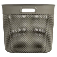 Load image into Gallery viewer, Curver Filo Basket, X-Large - 30 Liters, 27 x 44 x33cm - Cappuccino

