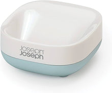 Load image into Gallery viewer, Joseph Joseph Slim Compact Dish - Light Blue &amp; White

