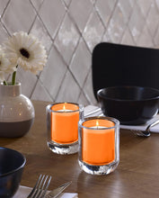 Load image into Gallery viewer, Bolsius Relight Refills / Votive Candles, 64/52mm, Tray of 20 Candles - Orange
