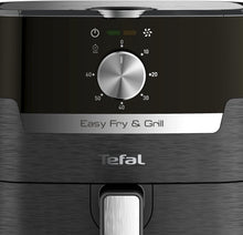 Load image into Gallery viewer, Tefal Easy Fry &amp; Grill 2-in-1, Air Fryer + Grill, Mechanical,  XL - 4.2 Liters, 1550 W - Black
