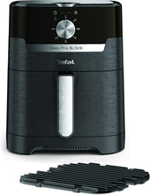 Load image into Gallery viewer, Tefal Easy Fry &amp; Grill 2-in-1, Air Fryer + Grill, Mechanical,  XL - 4.2 Liters, 1550 W - Black
