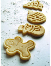 Load image into Gallery viewer, Ibili Christmas Cookie Cutters with Ejectors, Set of 4
