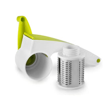Load image into Gallery viewer, Ibili Rotary Cheese Grater - White &amp; Green

