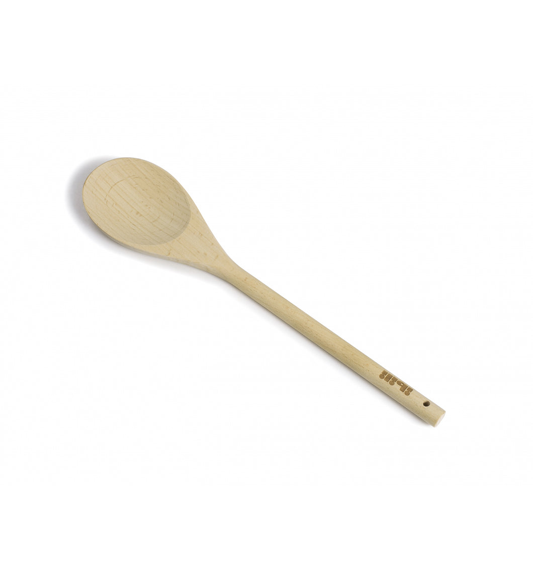 Ibili Wooden Spoon with Round Handle - 30cm
