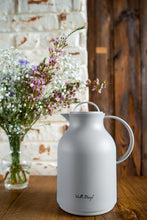 Load image into Gallery viewer, Vialli Design Thermos with Glass Insert Amo - 1 Liter, Grey
