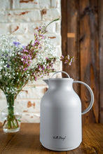 Load image into Gallery viewer, Vialli Design Thermos with Glass Insert Amo - 1 Liter, Grey
