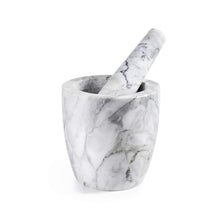 Load image into Gallery viewer, Ibili Marble Mortar &amp; Pestle - 12cm
