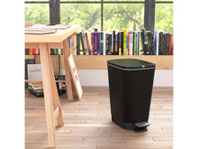 Load image into Gallery viewer, Kis (by Curver) Chic Pedal Bin, Medium - 25 Liters, Black
