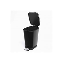 Load image into Gallery viewer, Kis (by Curver) Chic Pedal Bin, Medium - 25 Liters, Black
