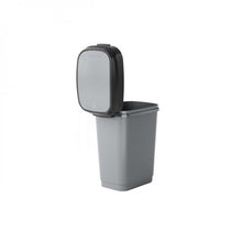 Load image into Gallery viewer, Kis (by Curver) Dual Swing Bin, Small - 10 Liters, Grey
