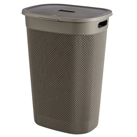 Curver Filo Laundry Hamper - 55 Liters, Cappuccino