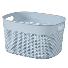 Load image into Gallery viewer, Curver Filo Basket, X-Small - 3.5 Liters, 24 x 18 x 12cm - Light Blue
