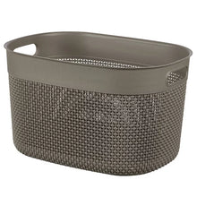 Load image into Gallery viewer, Curver Filo Basket, Medium - 12 Liters, 15 x 38 x 29cm - Cappuccino
