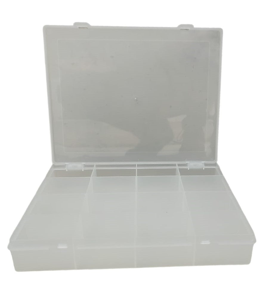 NOU Organizer N4 with 16 Compartments -24.5 x 21 x 4.5cm, Transparent