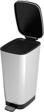 Load image into Gallery viewer, Kis (by Curver) Chic Pedal Bin, Small - 10 Liters, Silver

