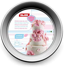 Load image into Gallery viewer, Ibili Round Deep Aluminum Cake Pan 25 x 7.6cm
