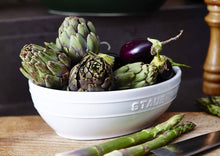 Load image into Gallery viewer, Staub Set of Ceramic Bowls, White - 23cm &amp; 27cm
