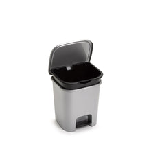Load image into Gallery viewer, Plastic Forte Smart Pedal Bin, 7.5L - White or Silver
