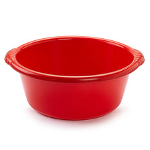 Load image into Gallery viewer, Plastic Forte Round Basin / Wash Tub - 25 Liters, Red or Lime Green
