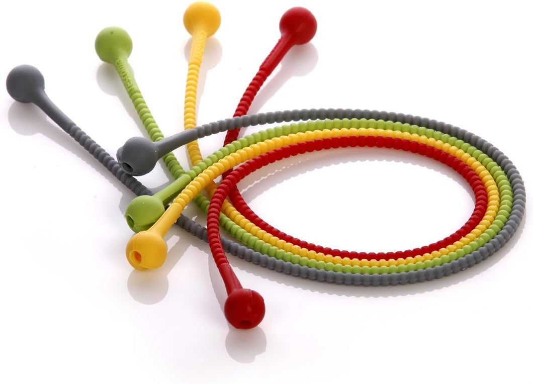 Tescoma Delicia Silicone Cords / Laces for Food, Pack of 4 - 35cm