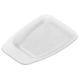 Tescoma Presto Tea Bag Trays, Set of 2 - Brushed Clear