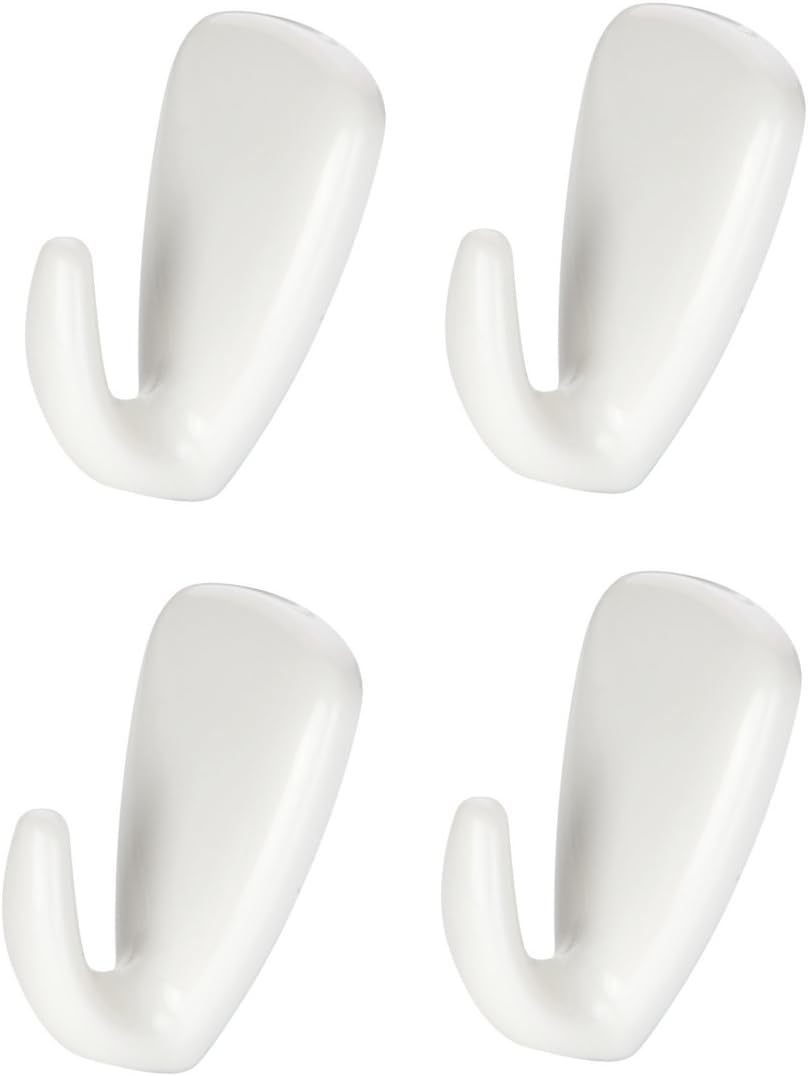 Tescoma Presto Hooks - Pack of 4 Adhesive Hooks, Plastic