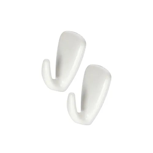 Tescoma Presto Hooks - Pack of 2 Adhesive Hooks, Plastic