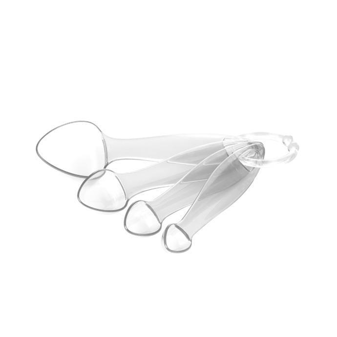 Tescoma Presto Set of Measuring Spoons - Transparent