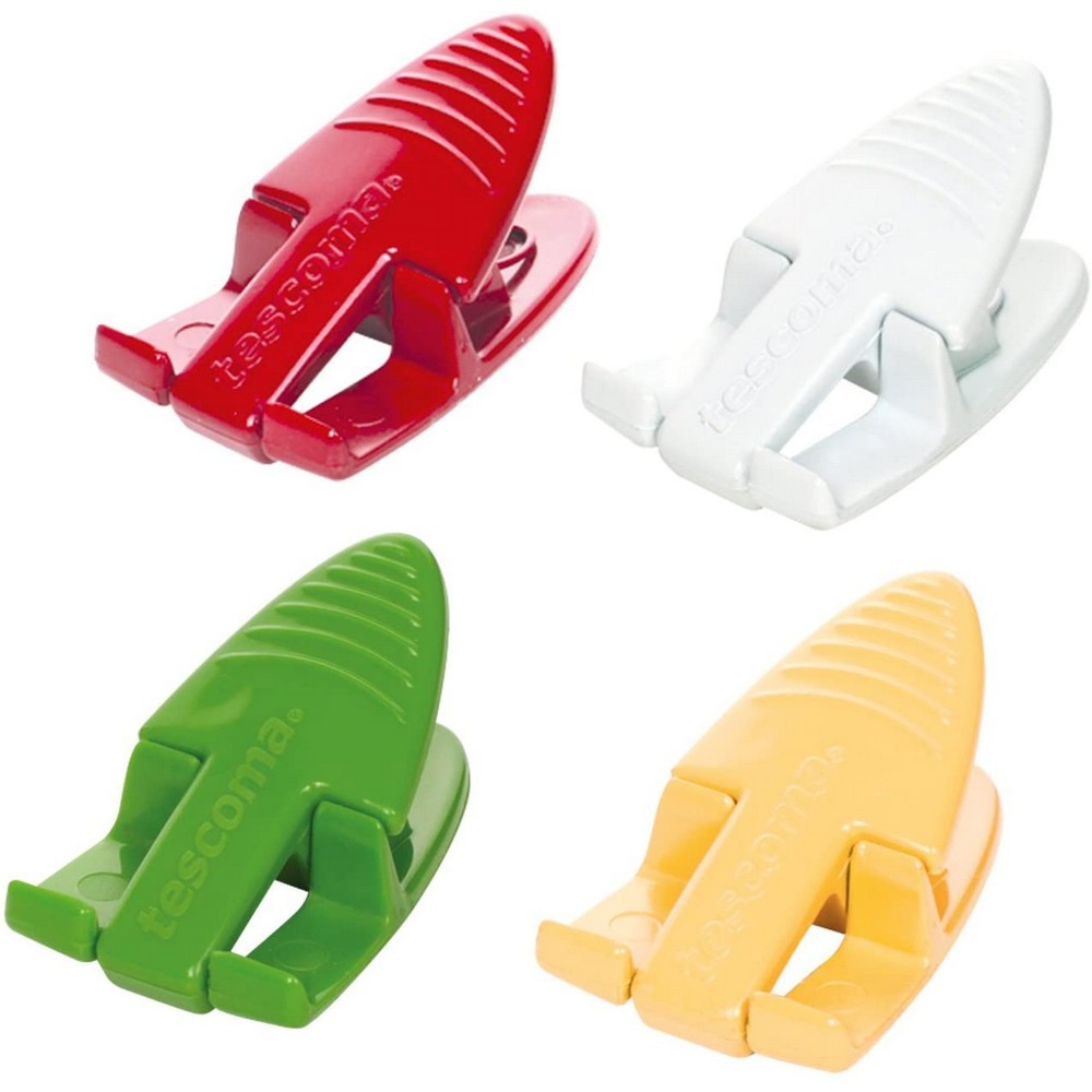 Tescoma Presto Bag Clips, Pack of 4 - Available in 2 Sizes