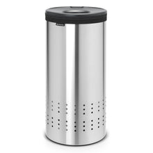 Load image into Gallery viewer, Brabantia Laundry Bin with Inner Removable Bag - 30 Liters, Matt Steel
