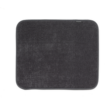 Load image into Gallery viewer, Brabantia SinkSide Microfibre Dish Drying Mat, 47 x 40 cm - Dark Grey
