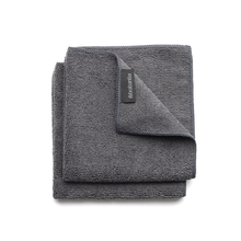 Load image into Gallery viewer, Brabantia SinkSide Microfibre Dish Cloths, 30 x 30 cm, Set of 2 - Dark Grey
