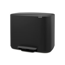 Load image into Gallery viewer, Brabantia Bo Pedal Bin - 36 Liters, Matt Black
