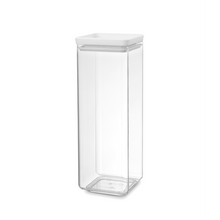 Load image into Gallery viewer, Brabantia Tasty+ Square Canister - 2.5 liters - Light Grey
