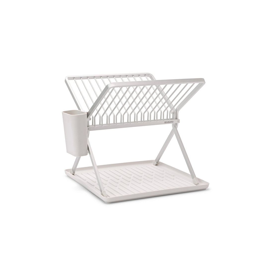 Brabantia Foldable Dish Drying Rack - Light Grey