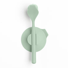 Load image into Gallery viewer, Brabantia SinkSide Dish Brush with Suction Cup Holder - Jade Green
