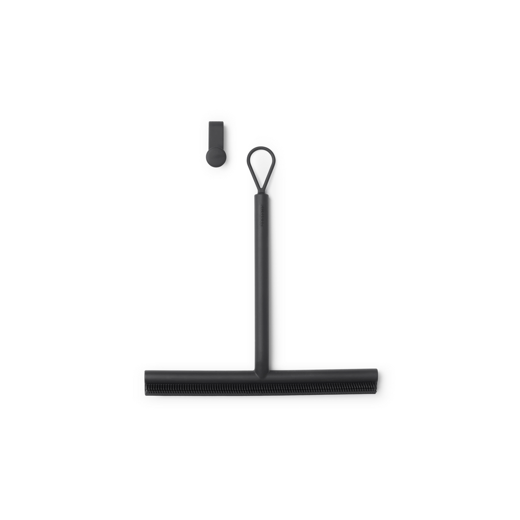 Brabantia ReNew Shower Squeegee with Door hook - Dark Grey