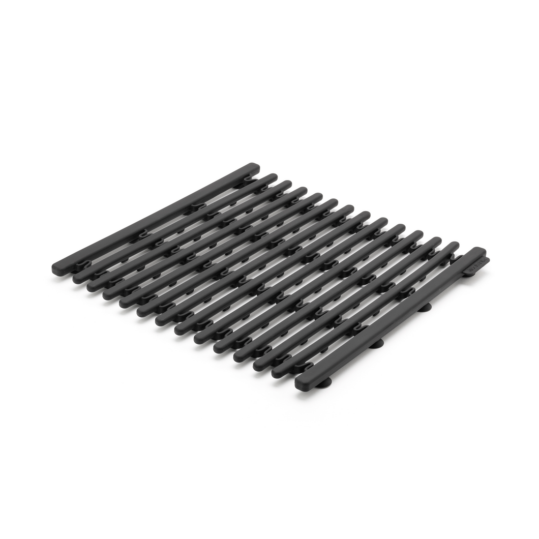 Brabantia SinkSide Sink Mat, Silicone, 30 x 30cm - Dark Grey