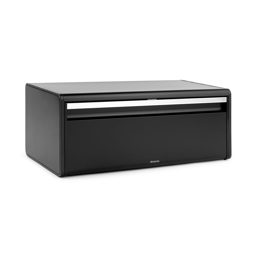 Brabantia Fall Front Bread Bin - Matt Black