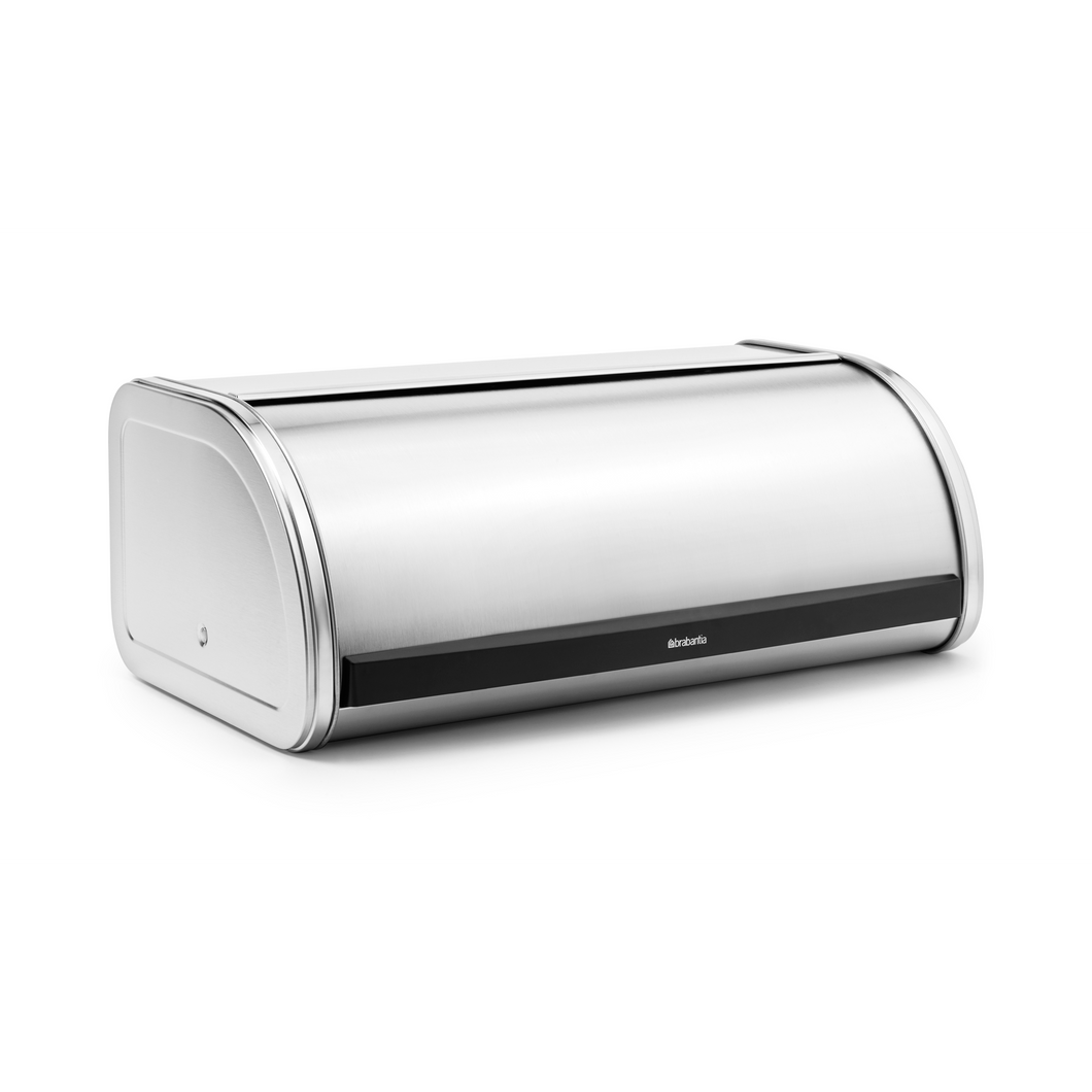 Brabantia Roll Top Bread Bin - Matt Steel