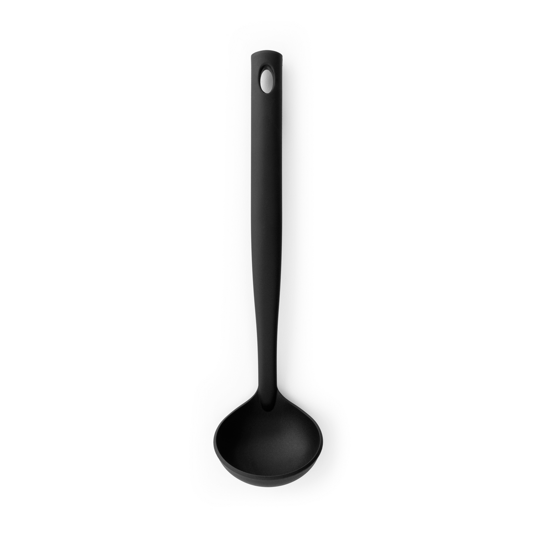 Brabantia Black Line Non-Stick Sauce Ladle, Black