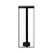 Load image into Gallery viewer, Brabantia Rectangular Pedal Bin with Inner Bucket, Soft Closing - 25 Liters, Brilliant Steel
