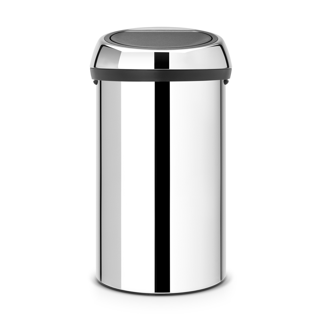 Brabantia Touch Bin, 60 liters - Brilliant Steel