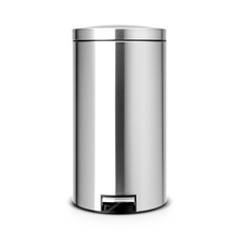 Load image into Gallery viewer, Brabantia Pedal Bin Silent, 45 liters - Matt Steel Fingerprint Proof
