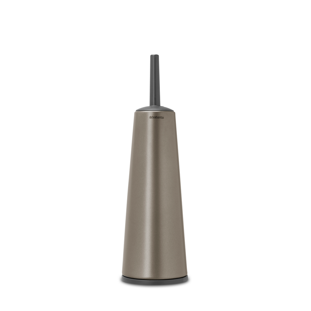 Brabantia ReNew Toilet Brush and Holder - Platinum